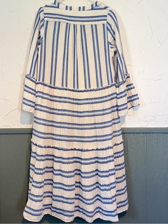 Faherty Dream Cotton Gauze Vida Midi Dress Size Medium - Picture 4 of 7